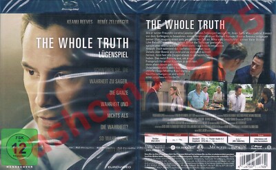 Blu-ray THE WHOLE TRUTH LÜGENSPIEL Keanu Reeves Renee Zellweger Jim Belushi NEU