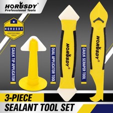 3pcs Sealant Caulk Tool Kit Smooth Scraper Silicone Grout Caulking Remover