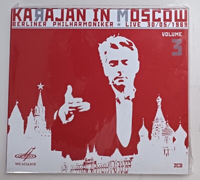 Herbert von Karajan : Karajan in Moscow - Volume 3 Sealed 2CDs