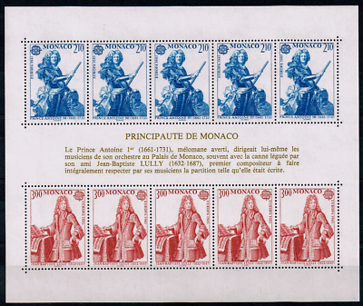 Timbres Monaco 1985 - Année Complète N°1456 à 1509 + Bloc N°30 - Neufs **