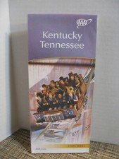 AAA Kentucky Tennessee Map - State Series - Road Map/ Highway/ Travel Map - 2015