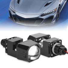 2x 1.5 Bi Led Projector Lens Headlight 90w Hi-lo 6000k Universal Retrofit Kit