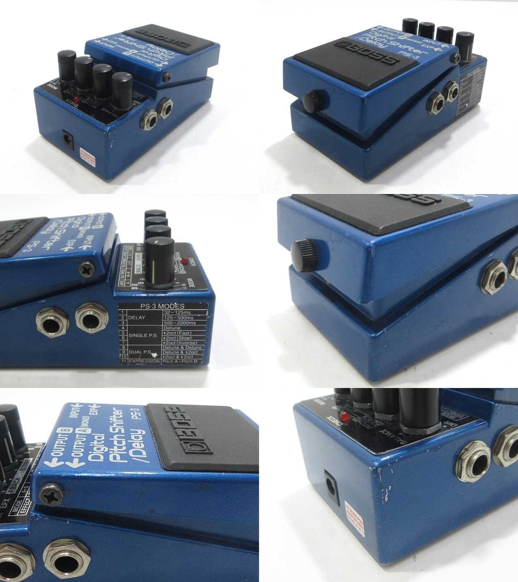BOSS PS-3 Digital Pitch Shifter Delay Guitar Effect Pedal