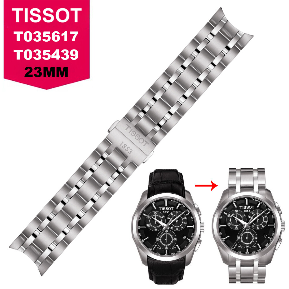 23mm Stainless Steel Watch Bracelet Strap for Tissot 1853