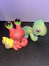 Iguana 29  Hermit Crab 62 Littlest Pet Shop Hasbro LPS Authentic Collectable