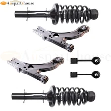 Front Complete Struts Lower Control Arm Sway Bar For 2001-2010 Volkswagen Beetle