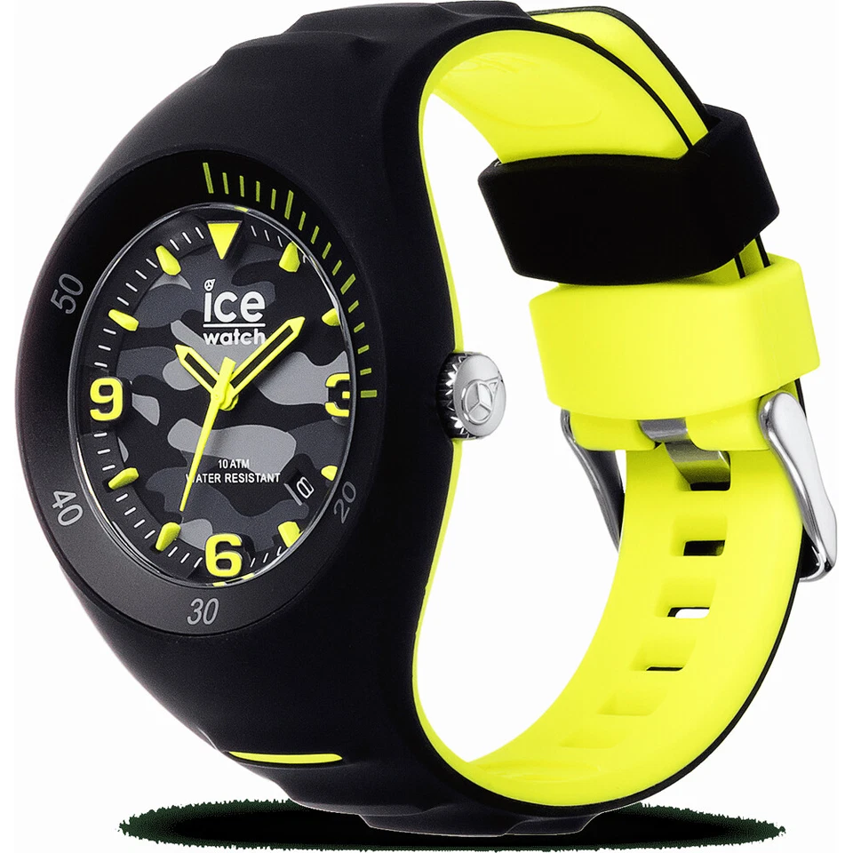 ICE-WATCH IC017597 MODELO PIERRE LECLERCQ BLACK ARMY EN SILICONA NEGRO-AMARILLO - Imagen 2 de 4