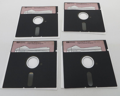 Hewlett Packard LaserJet IIP Printer User's Tutorial Program 5.25'' Floppy Disks
