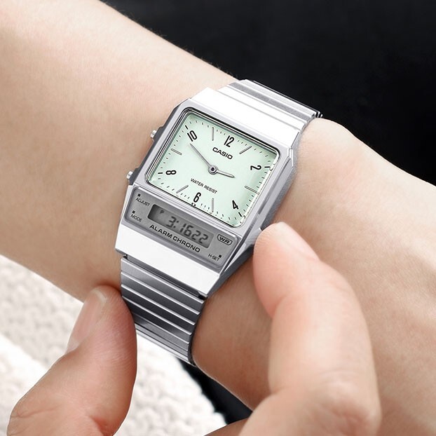 Casio AQ-800E-3ADF Universal Retro Metal Watch Original New | eBay