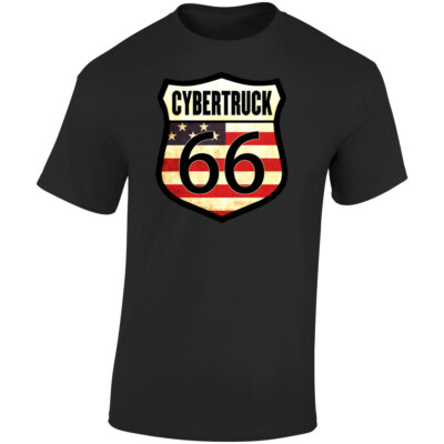 Men Women Tesla Cybertruck Owner Route 66 T Shirt