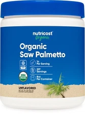 Nutricost Organic Saw Palmetto Powder 8oz