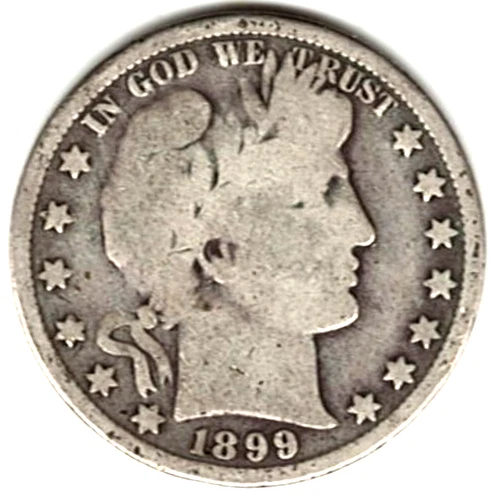 1899 Barber Half grades in GOOD condition ~ PLEASE SEE THE SCAN  stk h 443