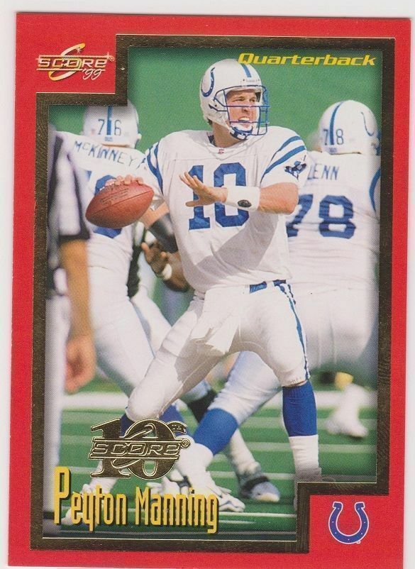 1999 Score Peyton Manning Anniversary Showcase #482/1989 Colts #170