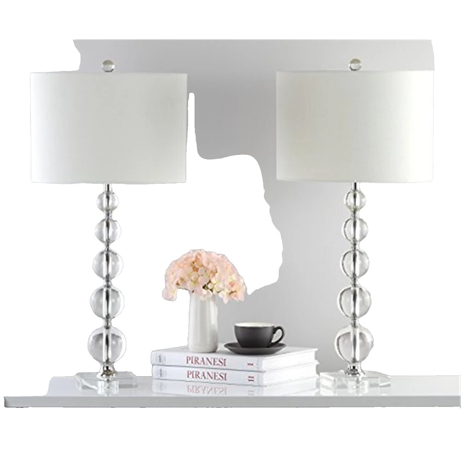 Glass Battery White Chandeliers & Ceiling Fixtures