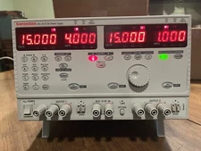 Sorensen XDL35-5T Triple Output DC Power Supply (35V/3A, 15V/5A (x2); 1-6V/3A)