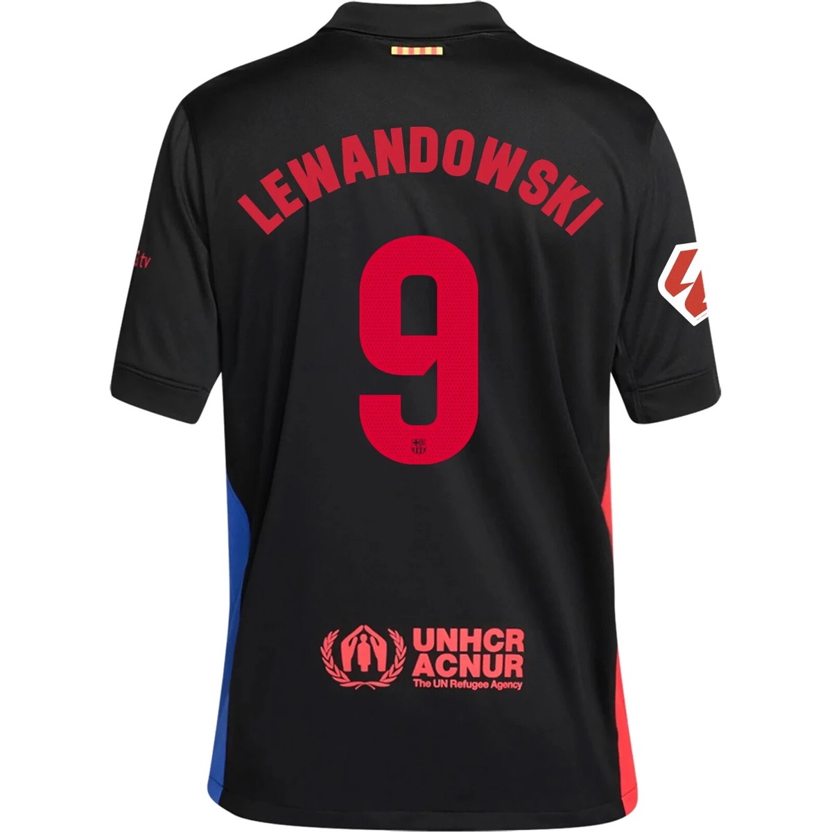 Barcelona 24/25 AWAY Soccer - LEWANDOWSKI # 9 - 3XL (Run
