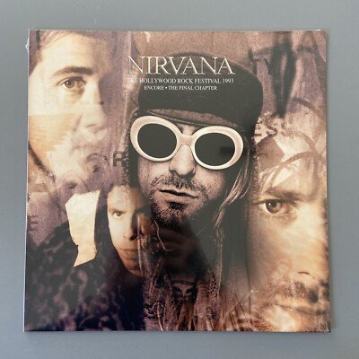 NIRVANA The Hollywood Rock Festival 1993 Encore 12'' Red Vinyl LP NEW Sealed (E1)