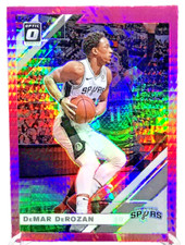 2019-20 Panini Donruss Optic DeMar DeRozan Pink Hyper-Prizm Parallel #127 MY31