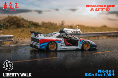 Demon King Auto 1:64 F40 Gull-wing Gate Diecast Model Car | eBay
