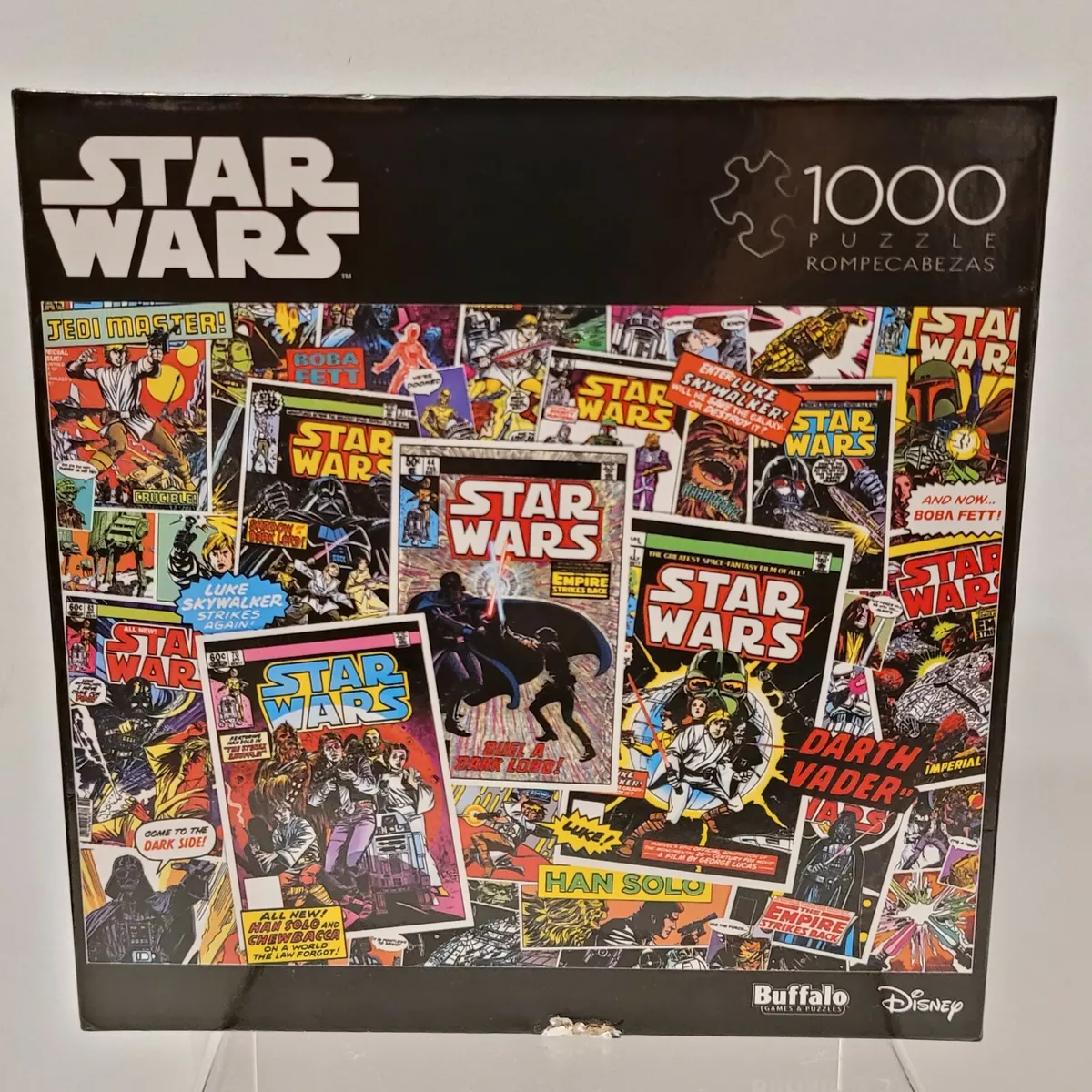 STAR WARS Disney Puzzle 1000 PIECE BUFFALO Games Sealed