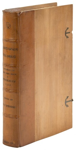 Christopher Columbus, His Own Book of Privilege 1502 Photographic Facsimile 1893 - 第 1/10 張圖片