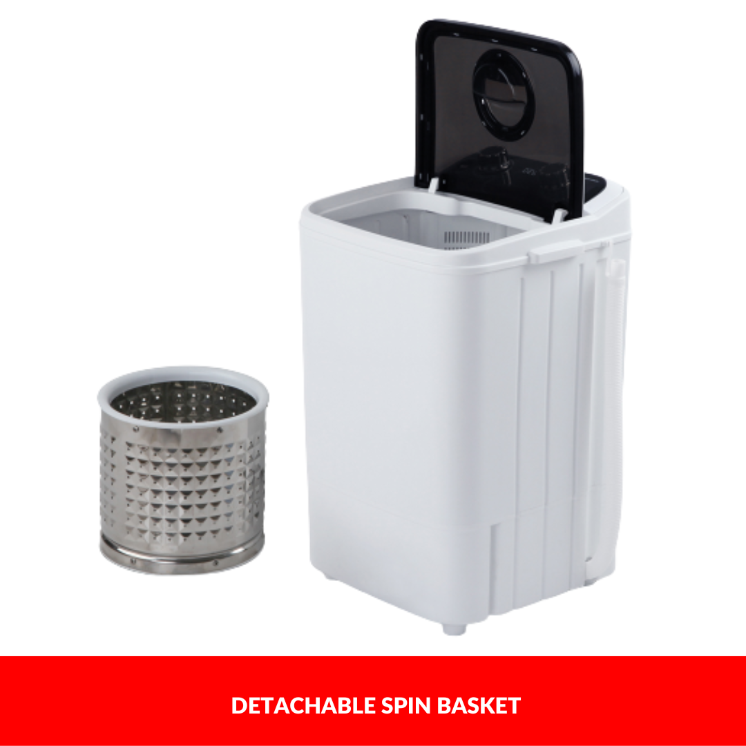 Devanti 4.6KG Mini Portable Washing Machine Outdoor Caravan Camping