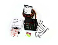 Bloque de fusibles DENALI PowerHub2, bloque de tierra maestro/arnés de cableado para motocicletas
