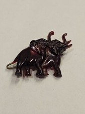 Vintage Plastic Elephant Barrette