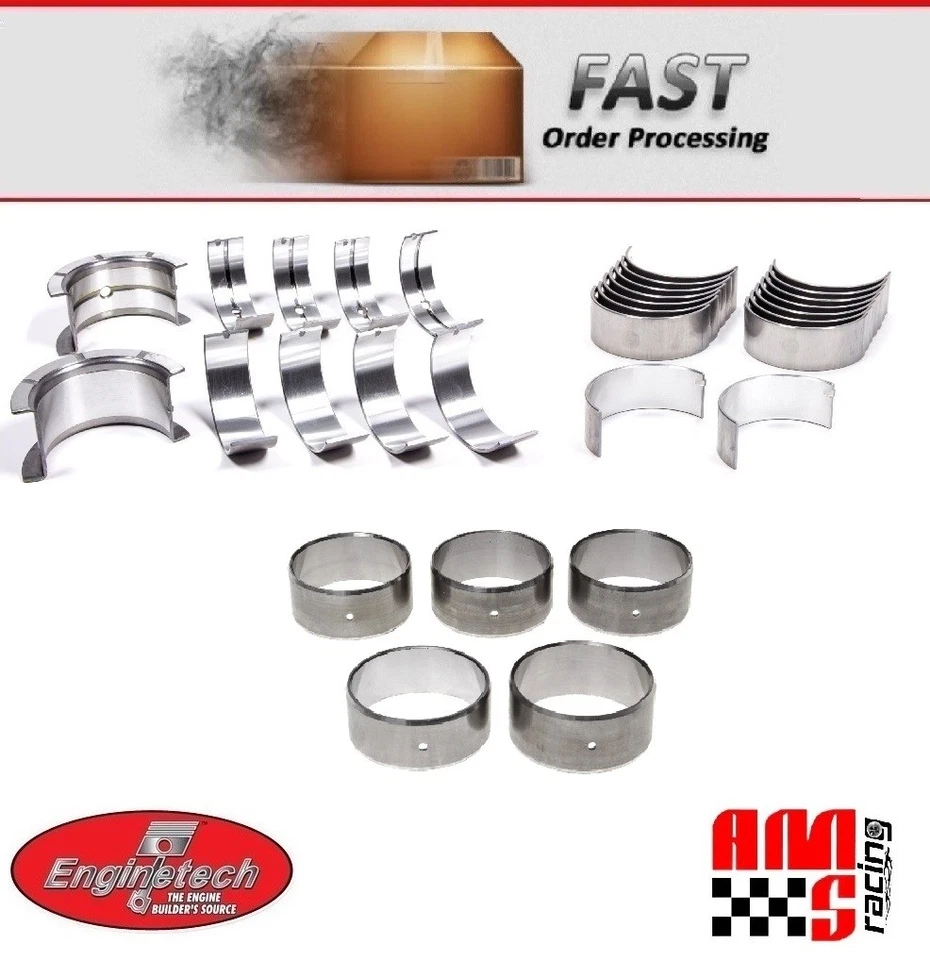 Camshaft Main & Rod Bearings Set for 1965-2000 Chevrolet BBC 396 454 - Image 3 of 3