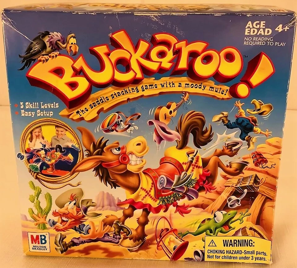 2004 Buckaroo Game by Milton Bradley Complete in Great Condition FREE SHIPPING - Image 4 of 4
