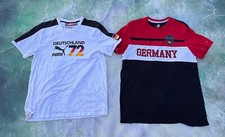 Puma Germany 1972 World Cup Champions Men's T-Shirt Size M_WITH BONUS SHIRT SZ L