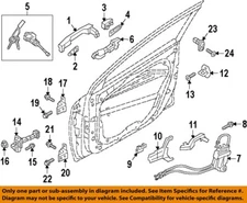 HYUNDAI OEM 17-20 Elantra Front Door Lock Hardware-Handle, Outside 82651F2010