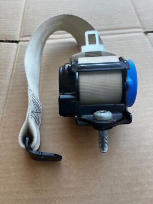 2013-2016 Ford Fusion S SE Left Driver Seat Belt Retractor Assembly Black OEM