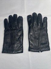 Vintage Thinsulate WPL8931 Women Large Winter Weather Driving Gloves Black