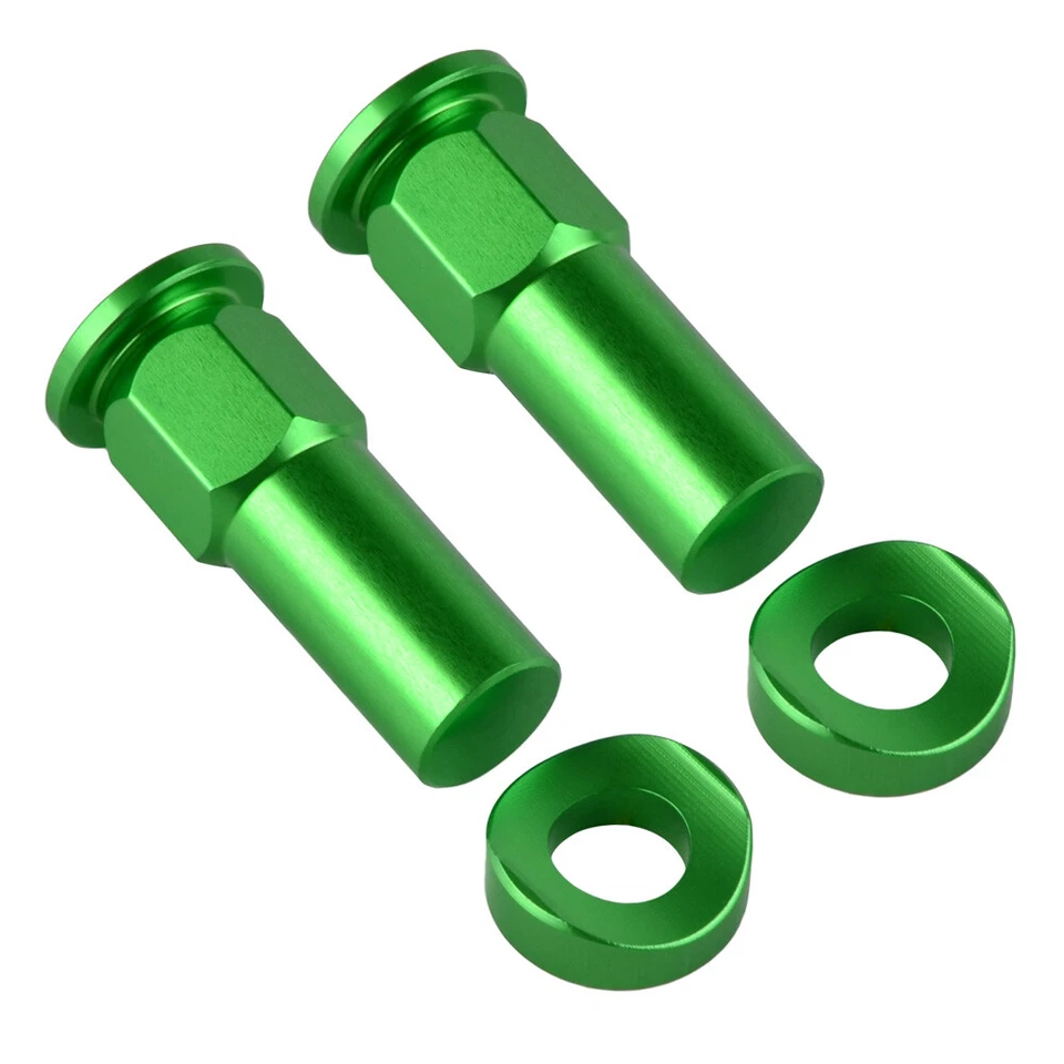 CNC Rim Lock Nuts Washers For Kawasaki KX KXF KDX KLX KFX 80 90 125 200 250 450 - Image 3 of 4