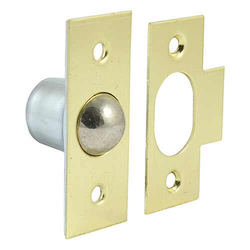 Timco Bales Catches Securing Internal Doors Handle Electro Brass 19mm Pack of 2