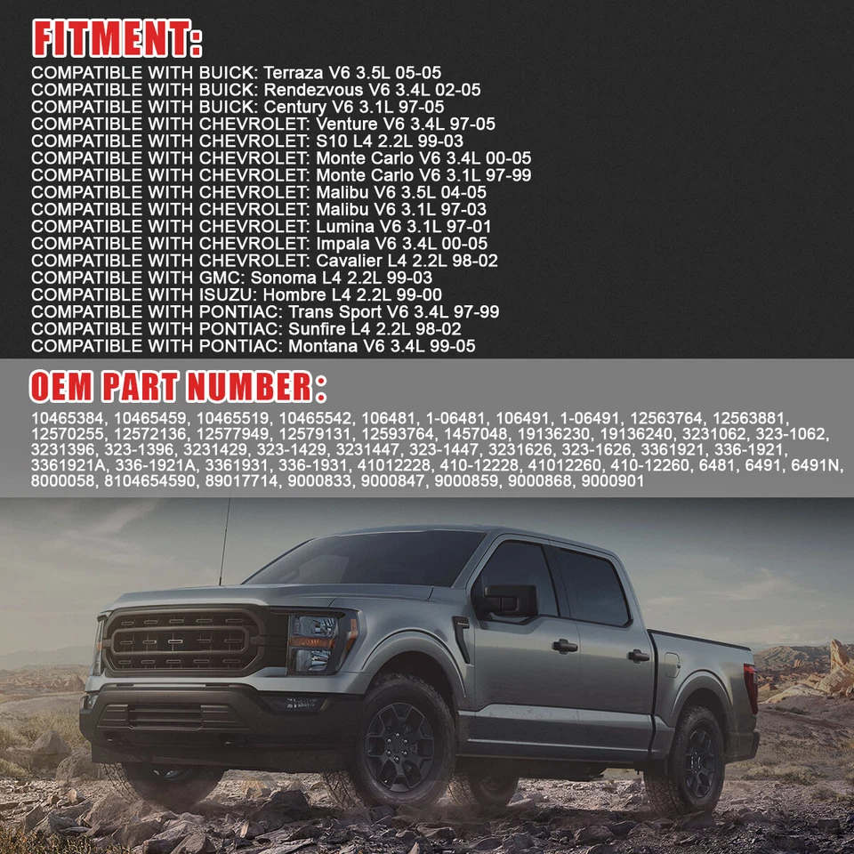 Motor De Arranque Para Chevy S10 2.2L 2002-03 Buick Rendezvous 3.4L 02-05 Monte Carlo 3.4L Foto 2 de 4