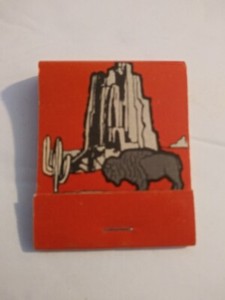 Vintage Matches From The Scenic West