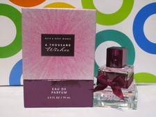 BATH  BODY WORKS  A THOUSAND WISHES EAU DE PARFUM SPRAY  2.5 OZ