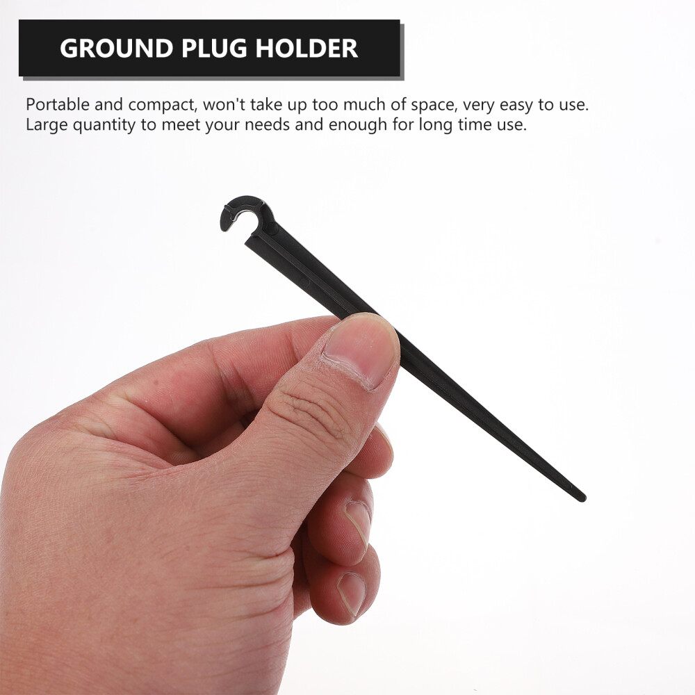 200 Pcs Garden Ground Nail Irrigation System Drip Hose Holder Pipeline