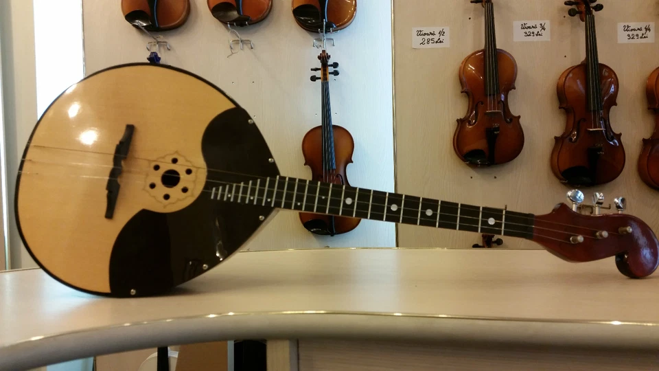 3 strings Domra, made in Romania by Hora, solid wood, NEW - Image 3 of 4