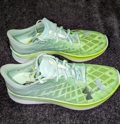 Under Armour Flow Velociti Elite Green Running Shoes 3026801  display picture 1