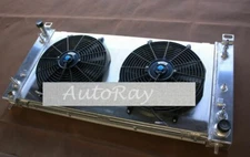 Alloy Radiator + Shroud + Fans for Silverado 1500 2500 3500 4.8 5.3 6.0 V8 AT/MT