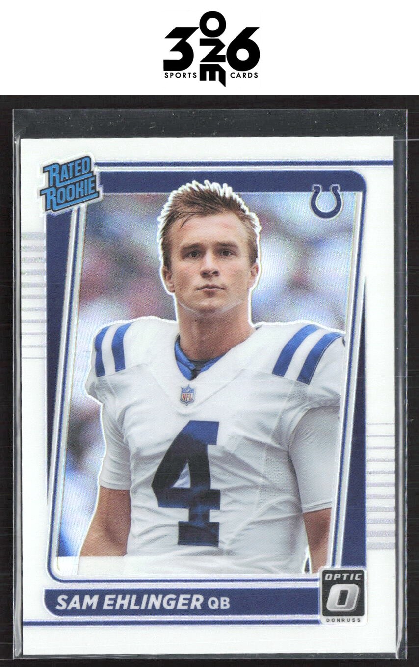Sam Ehlinger 2021 Donruss Optic Holo Variation #246 RC