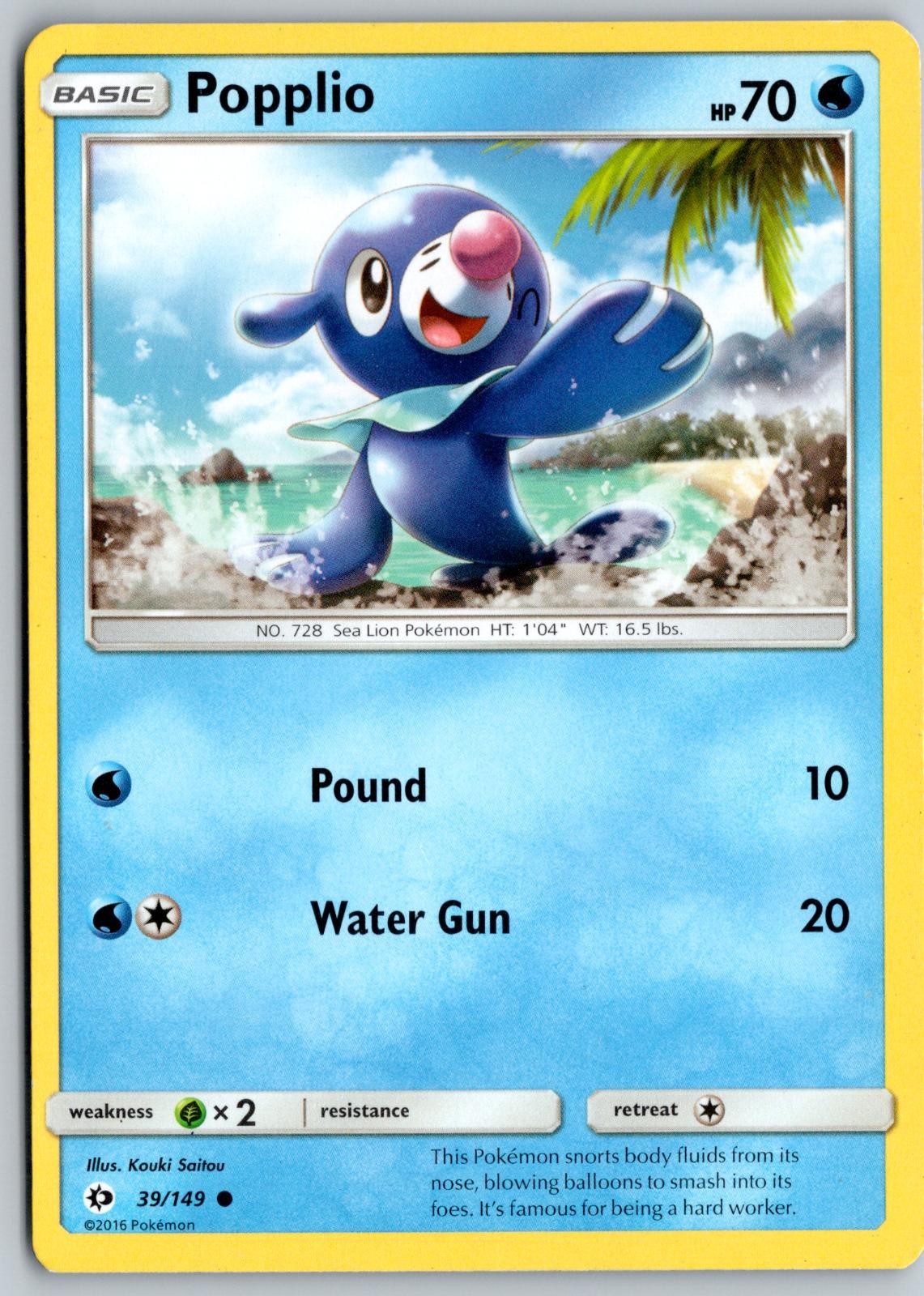 POPPLIO 39/149 SM BASE SET MP