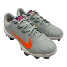 Nike Hyperdiamond 4 PRO MCS Miami Softball Cleats Womens Sz 8 Grey HF1124-001
