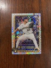 Logan Henderson Rookie 2025 Topps Chrome Update #USC65 X-Fractors Brewers RC