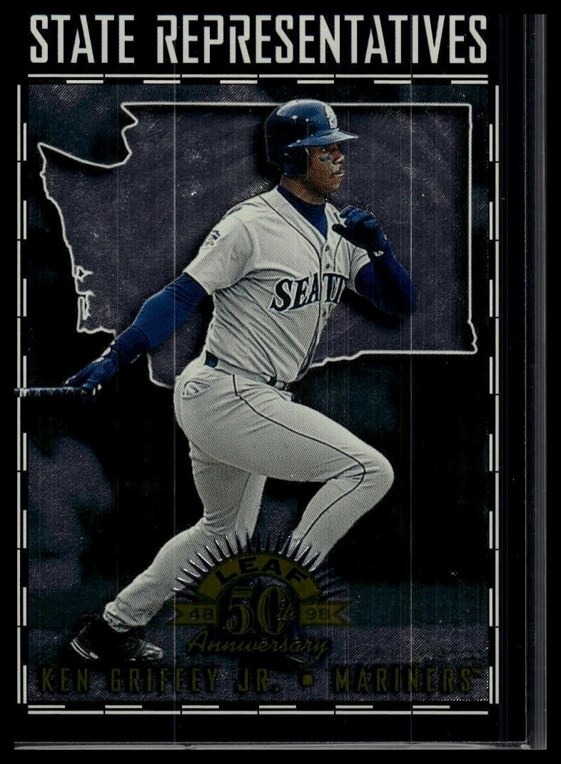 1998 Leaf #1 Ken Griffey Jr. State Representatives #/5000 SN