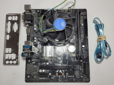 ASRock H310M-HDV Core i5-8400, 8GB RAM, IO Shield & 2x SATA Cables #0938