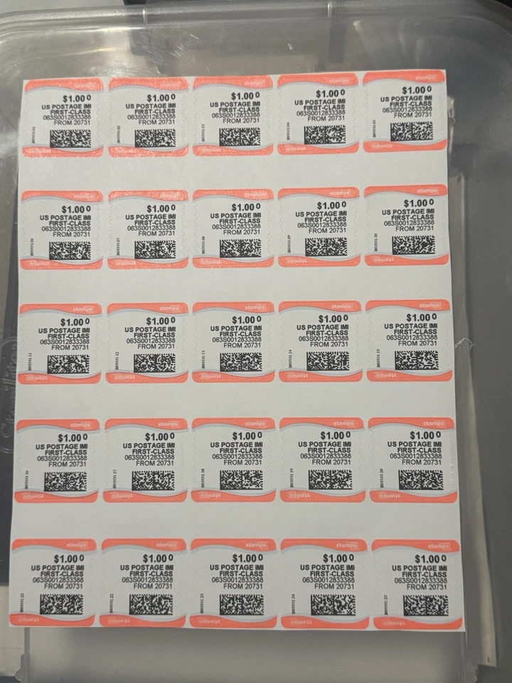 Discount Stamps 50 Each $1.00 $1.50 $3.00 $4.00 - Image 3 of 4